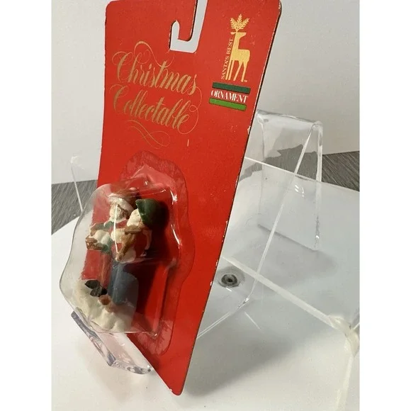 Christmas Village Piece Vintage Street Musicians Violin And Drummer Boys NOS - Picture 5 of 8